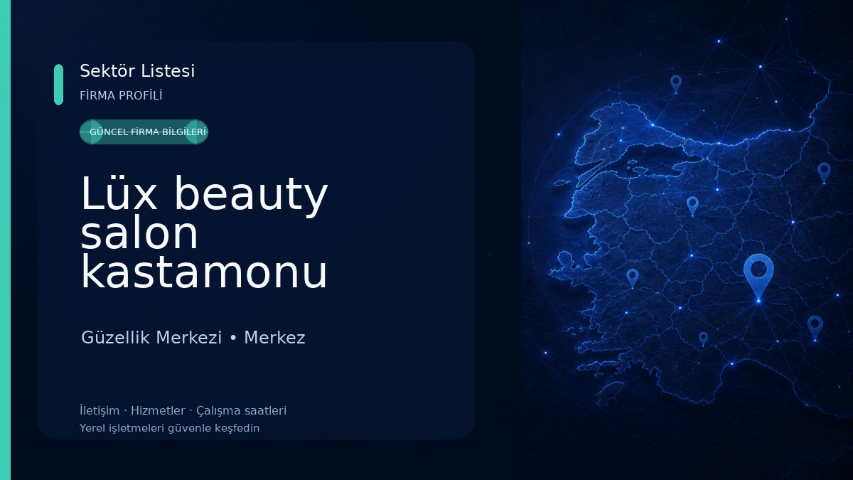 Lüx beauty salon kastamonu Güzellik Merkezi