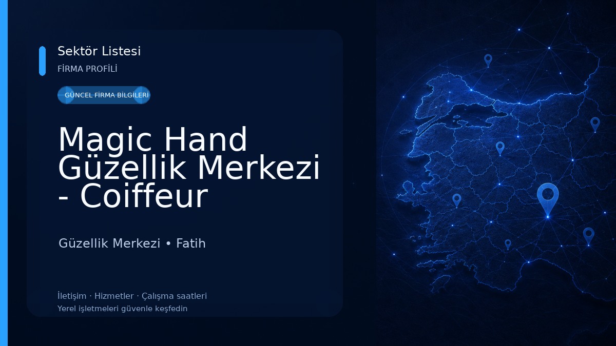 Magic Hand Güzellik Merkezi - Coiffeur Güzellik Merkezi