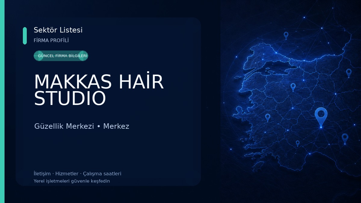 MAKKAS HAİR STUDIO Güzellik Merkezi