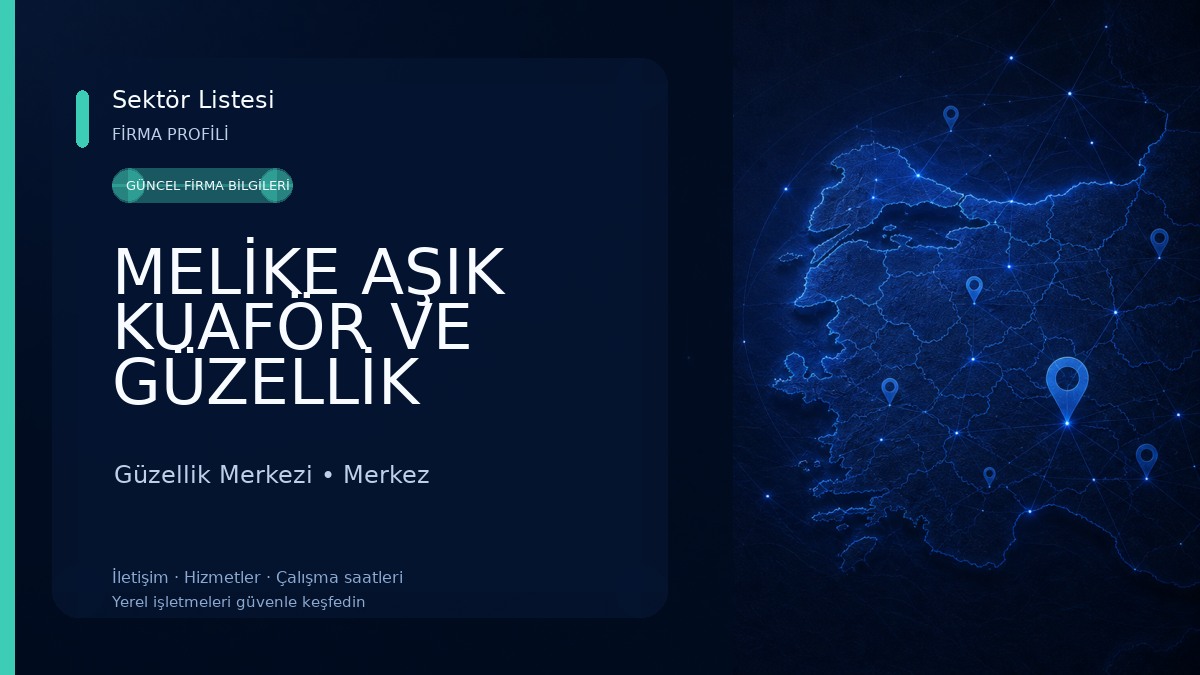 MELİKE AŞIK KUAFÖR VE GÜZELLİK SALONU Güzellik Merkezi