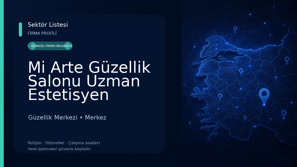 Mi Arte Güzellik Salonu Uzman Estetisyen Yetergül KILIÇ Güzellik Merkezi