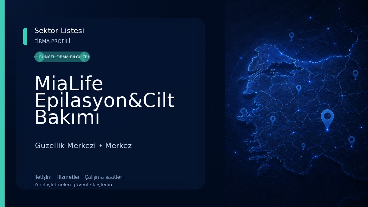 MiaLife Epilasyon&Cilt Bakımı Güzellik Merkezi