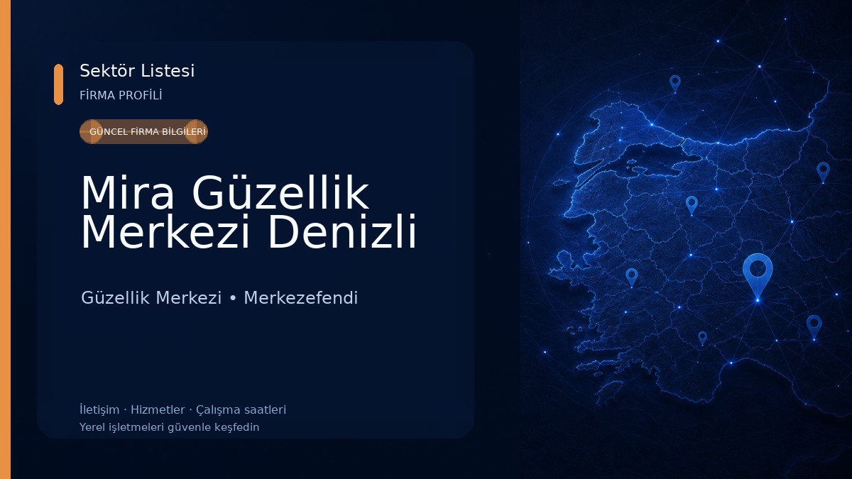 Mira Güzellik Merkezi Denizli Güzellik Merkezi