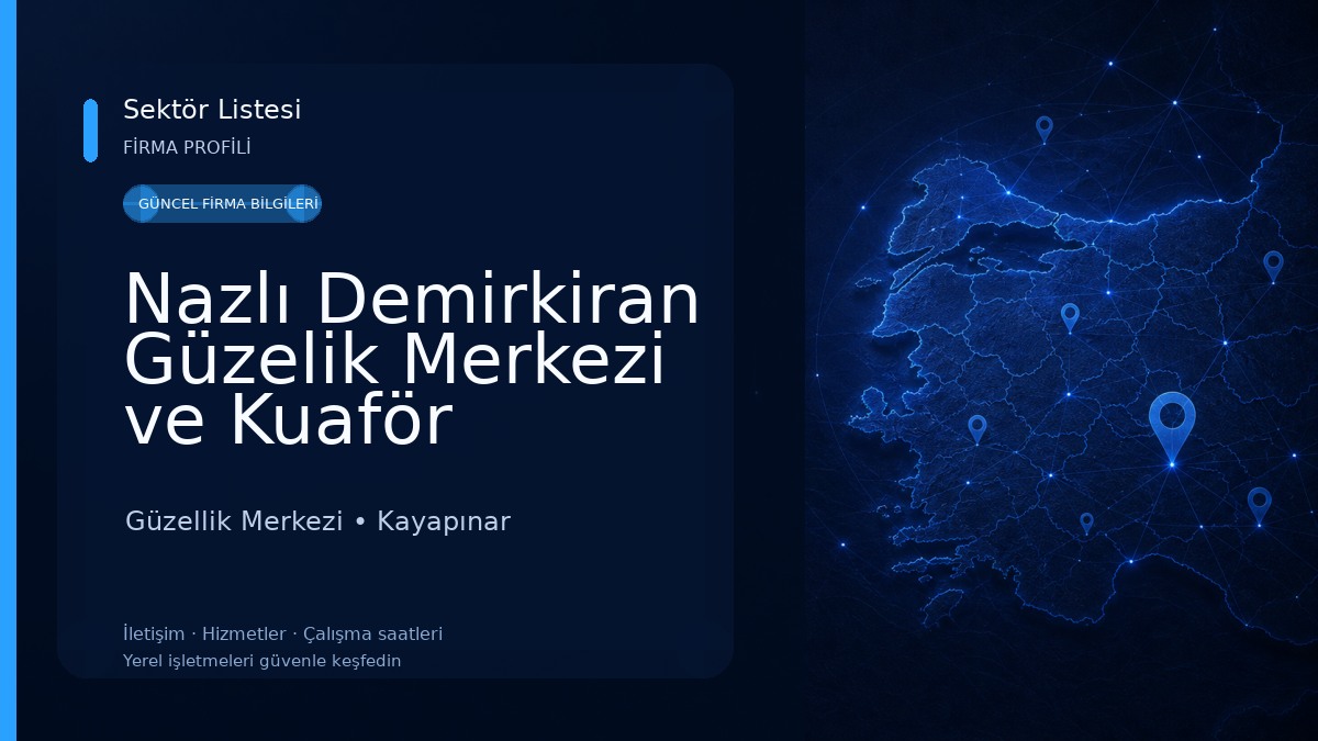 Nazlı Demirkiran Güzelik Merkezi ve Kuaför Salonu Güzellik Merkezi