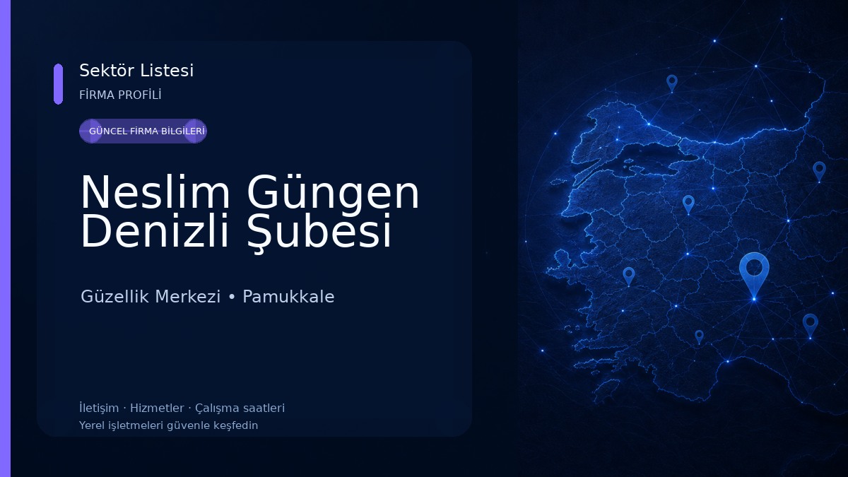 Neslim Güngen Denizli Şubesi