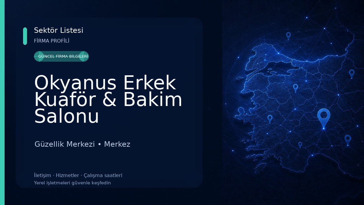 Okyanus Erkek Kuaför & Bakim Salonu