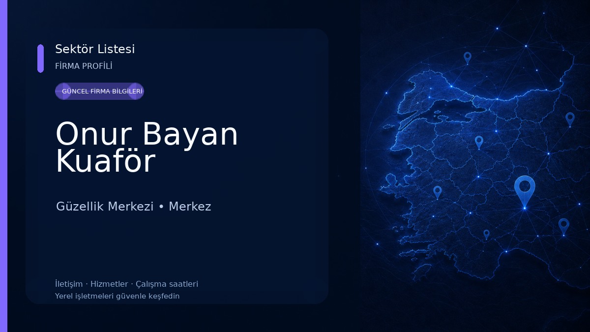 Onur Bayan Kuaför