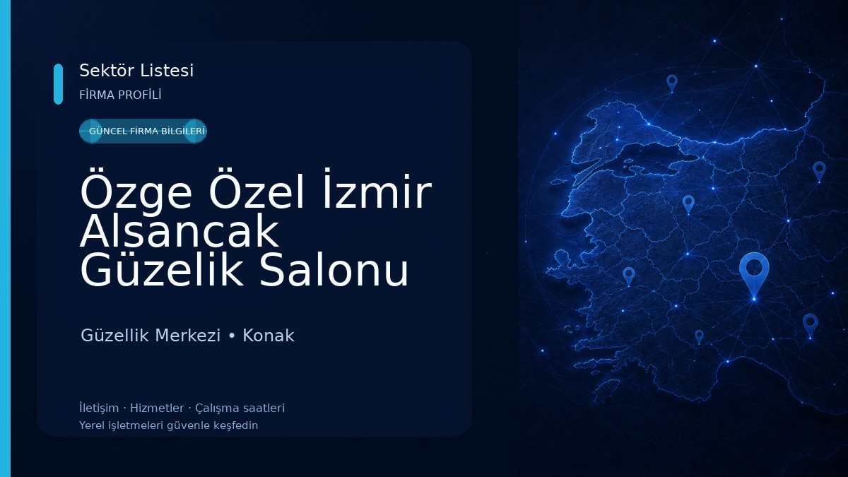 Özge Özel İzmir Alsancak Güzelik Salonu