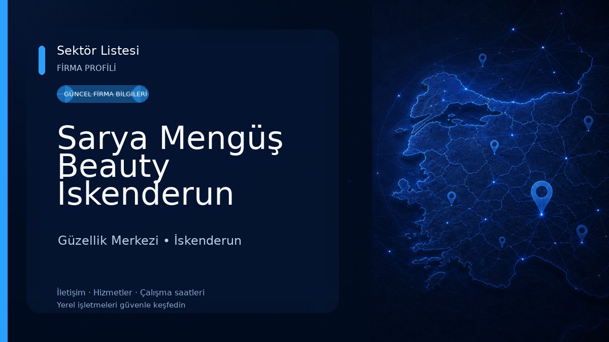 Sarya Mengüş Beauty İskenderun