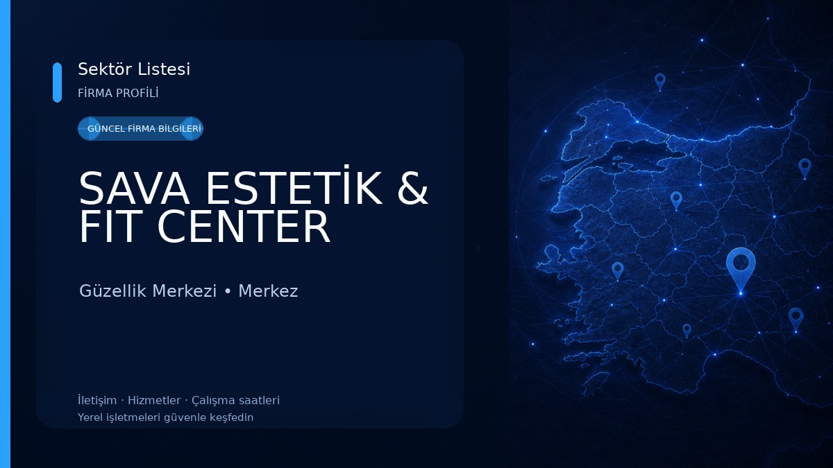 SAVA ESTETİK & FIT CENTER Güzellik Merkezi
