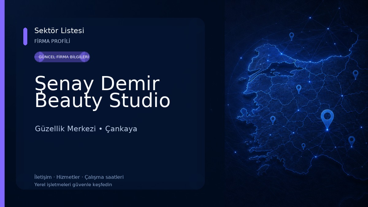 Şenay Demir Beauty Studio Güzellik Merkezi