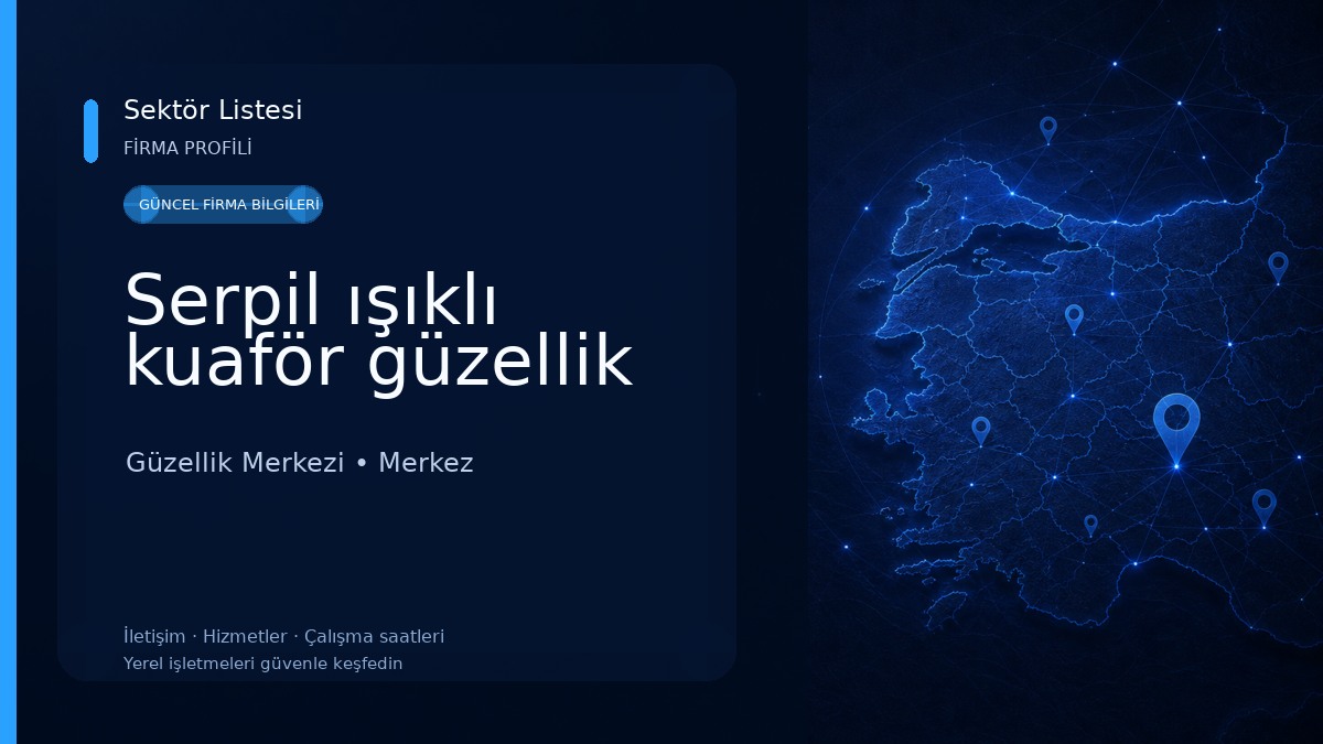 Serpil ışıklı kuaför güzellik Güzellik Merkezi