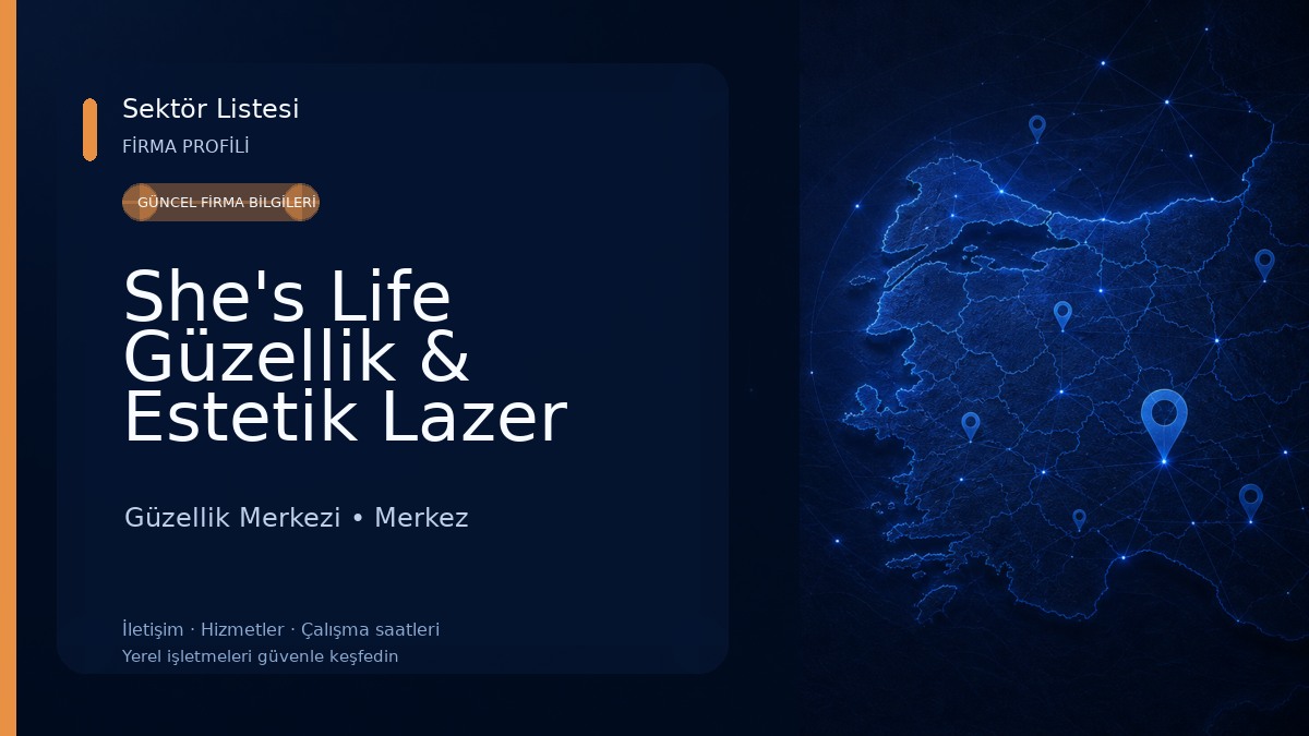 She's Life Güzellik & Estetik Lazer Epilasyon Güzellik Merkezi