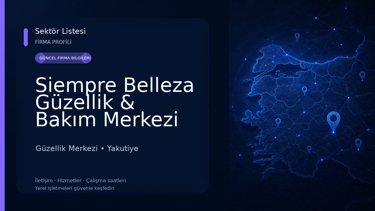 Siempre Belleza Güzellik & Bakım Merkezi Güzellik Merkezi