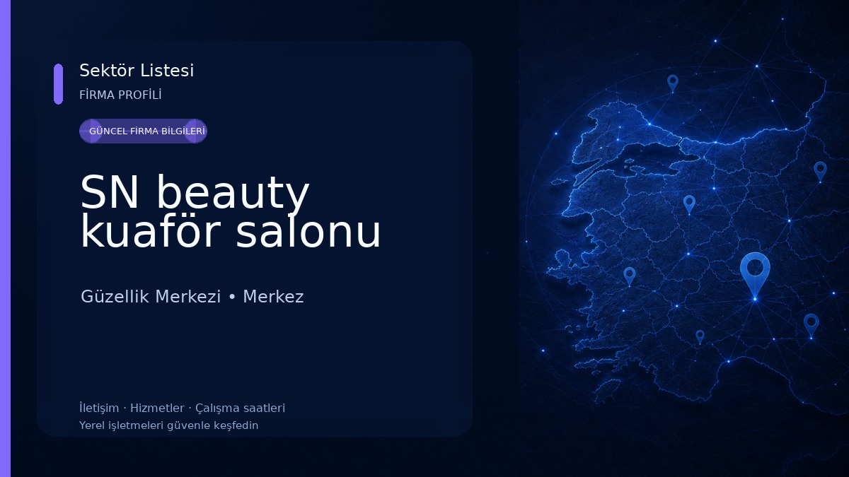SN beauty kuaför salonu