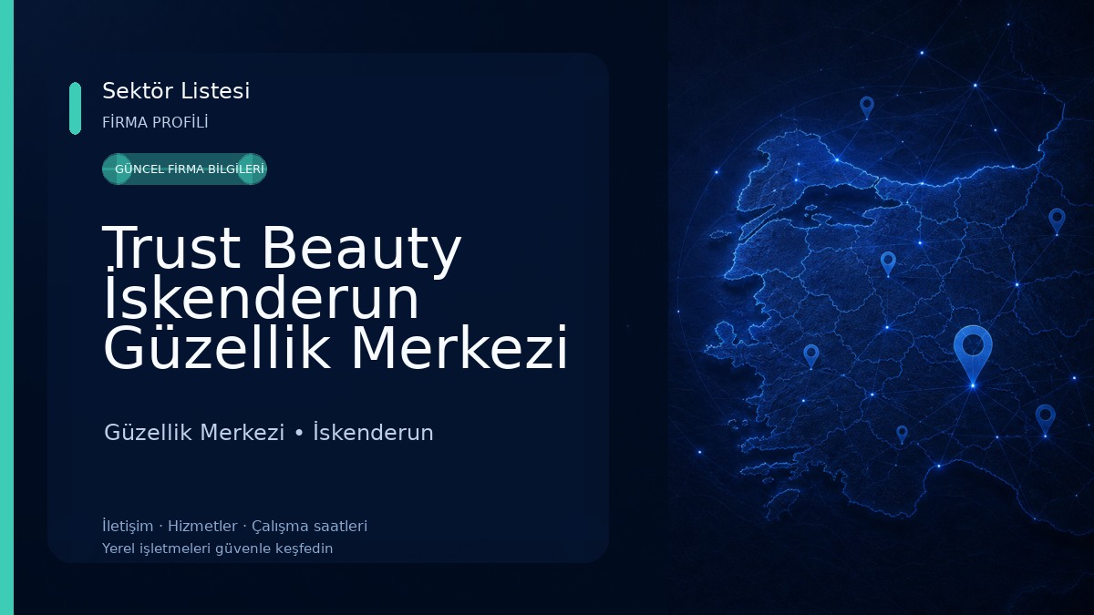 Trust Beauty İskenderun Güzellik Merkezi Güzellik Merkezi
