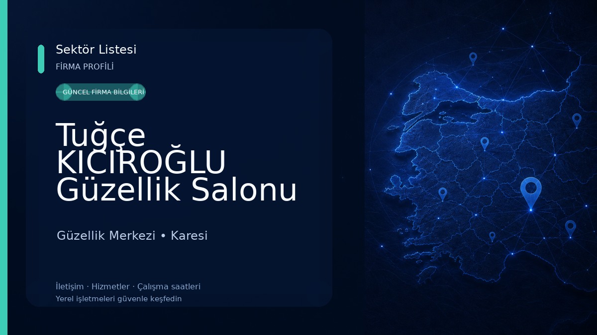 Tuğçe KICIROĞLU Güzellik Salonu