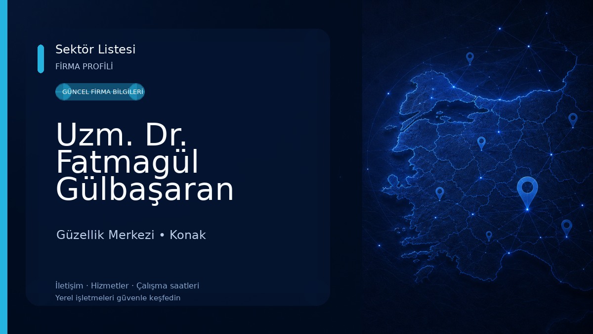 Uzm. Dr. Fatmagül Gülbaşaran Klinik | İzmir Dermatolog Güzellik Merkezi