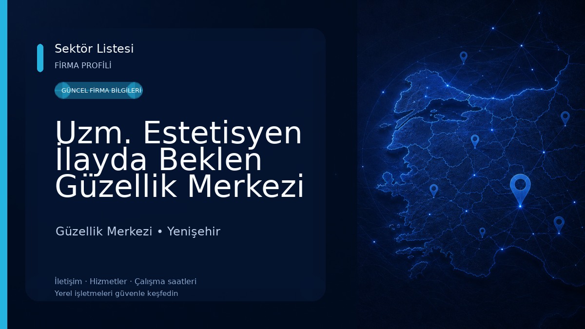 Uzm. Estetisyen İlayda Beklen Güzellik Merkezi Güzellik Merkezi