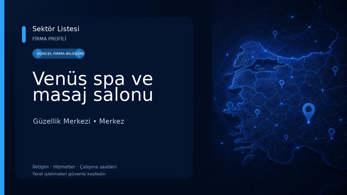 Venüs spa ve masaj salonu