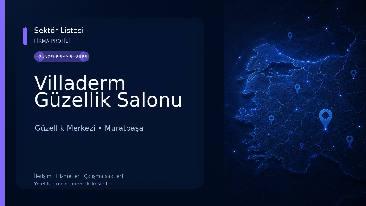 Villaderm Güzellik Salonu Güzellik Merkezi